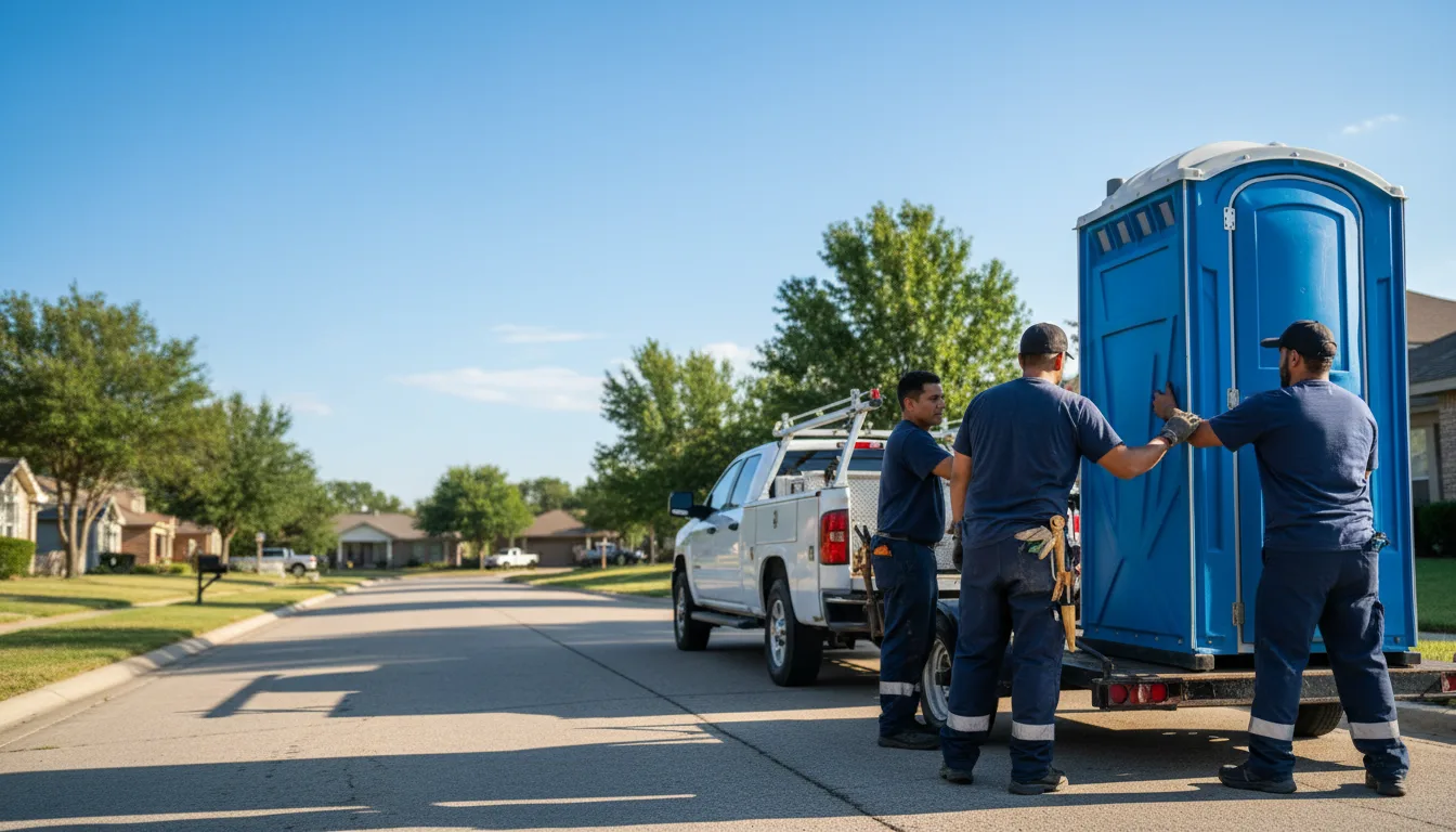 Portable Toilet Rental in Glencoe, OK near me